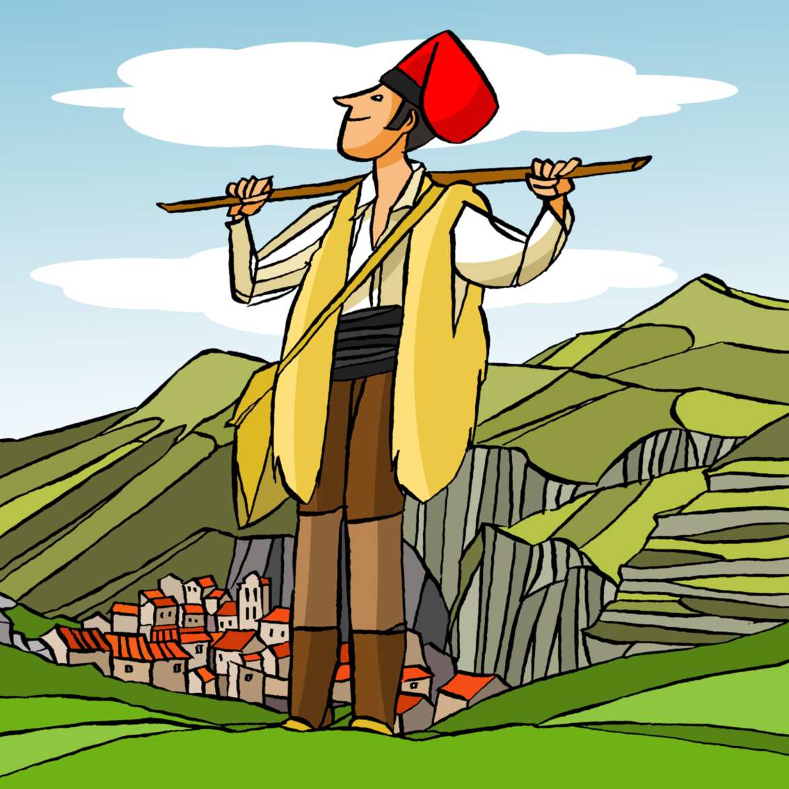 Resultado de imagen de pastor dibuix